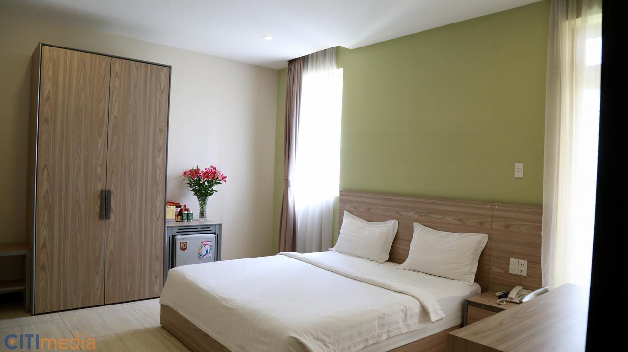 Mai Vy Hotel Trang Bang Esterno foto